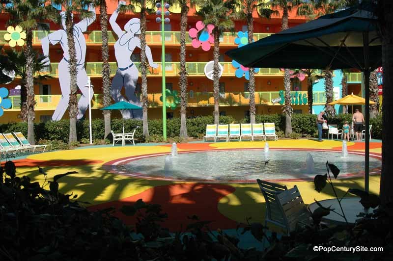 Wading Pool at Pop Century 2